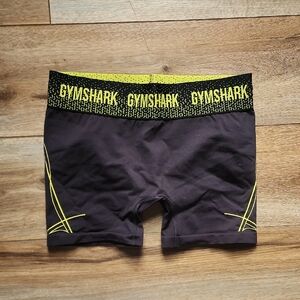 Gymshark Shorts Black And Yellow